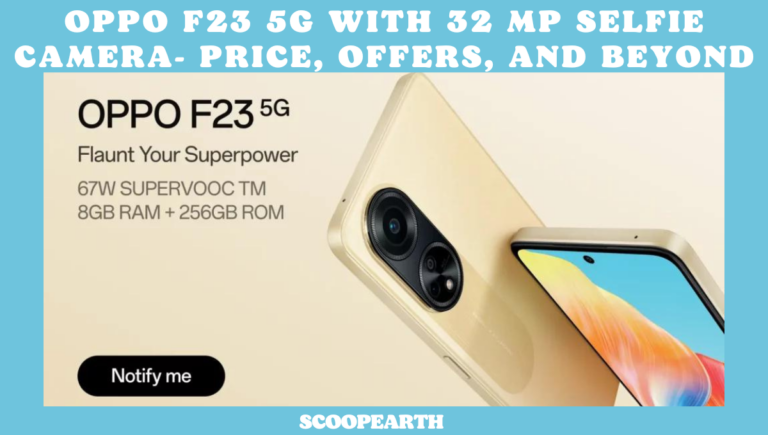 Oppo just unveiled the Oppo F23 5G, the newest addition to its F-series smartphone lineup in India