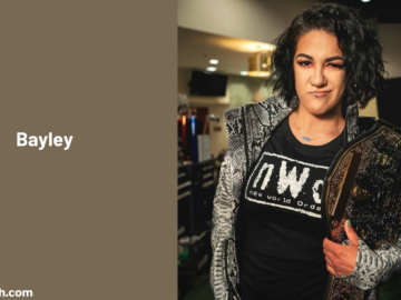 well-known professional wrestling athlete Bayley