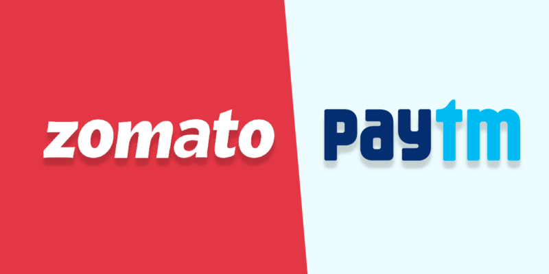 Zomato, Paytm 