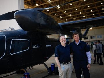 Embraer's Eve Rolls Out Flying Taxi Prototype; Cash Needs Covered Until 2027