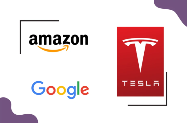 Amazon Google Tesla