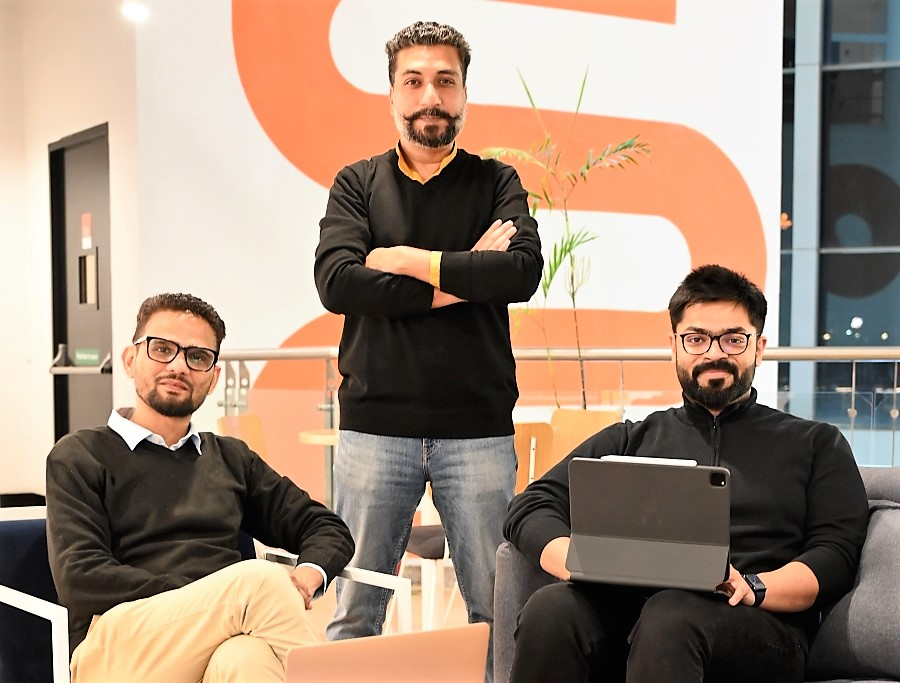 Prashant Sinha, Co-founder & CRO, Shorya Mahajan Co-Founder, COO and Kanav CEO & Founder, Metadome