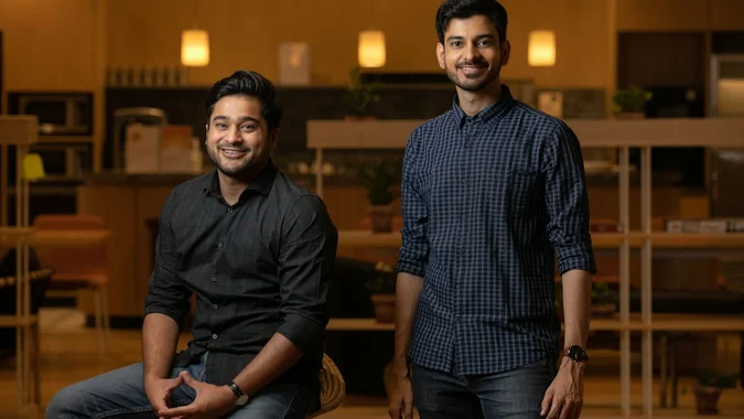 Founders of Refyne  - Chitresh Sharma and Apoorv Kumar