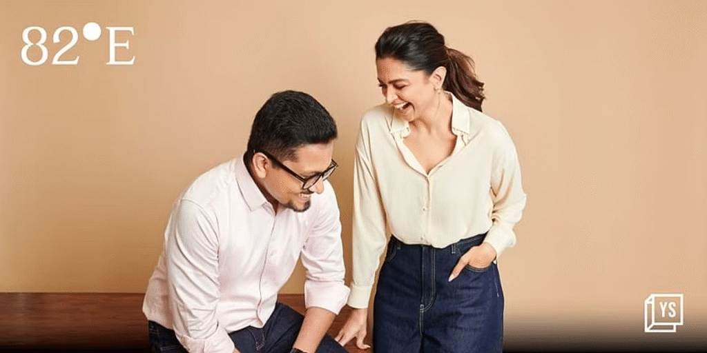 Founders of 82E - Jigar K Shah and Deepika Padukone 