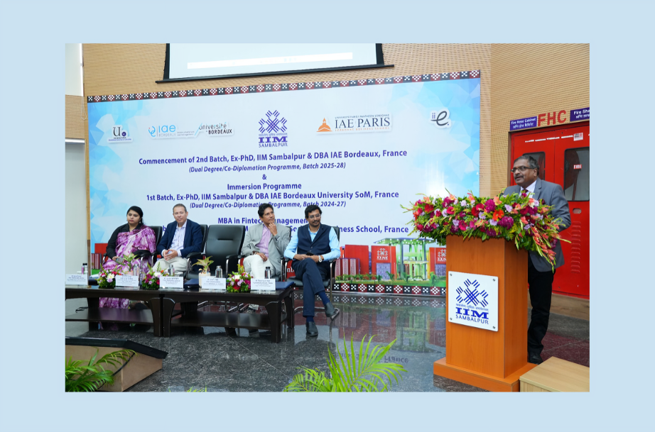 IIM Sambalpur Hosts Immersion Program