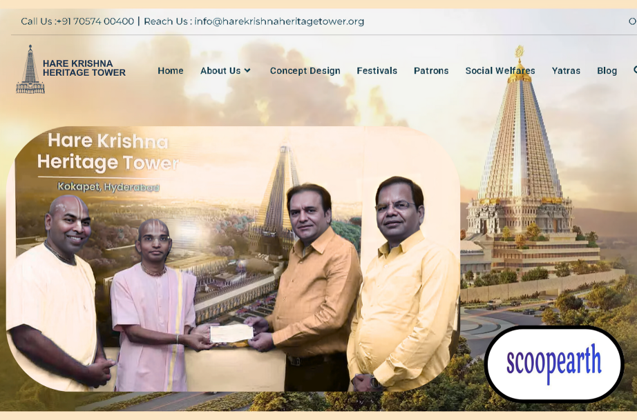 Hare Krishna Heritage Tower