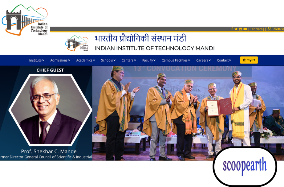 IIT Mandi 13th convocation ceremony celebrating 604 graduates and recognizing academic milestones with strong participation from female students.