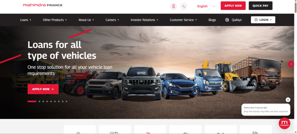 Mahindra & Mahindra Financial Services Limited