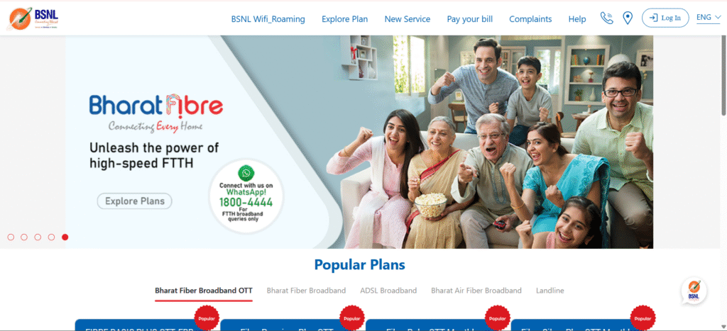 Bharat Sanchar Nigam Ltd. (BSNL)