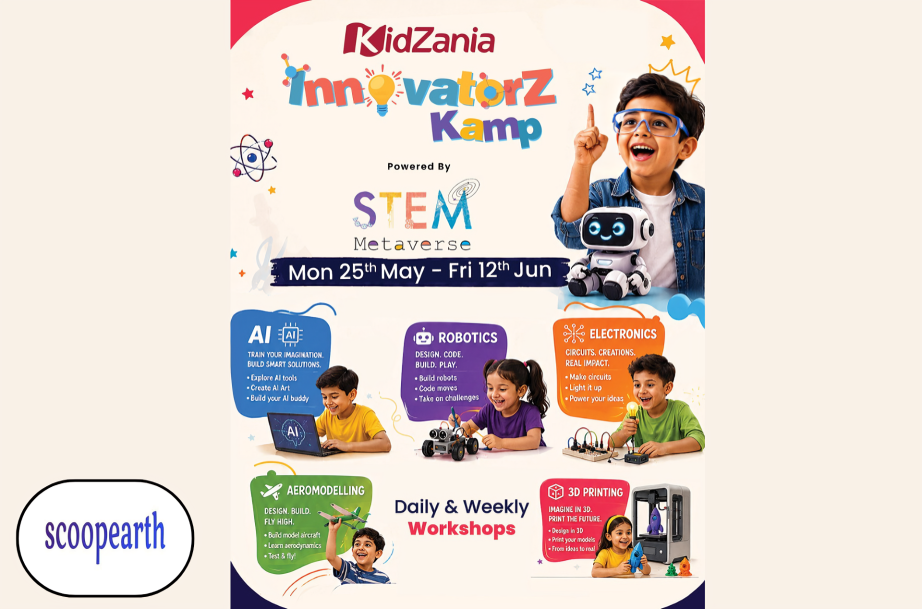 STEM Metaverse summer camp launched across 18 locations with KidZania and Hamleys partnerships.