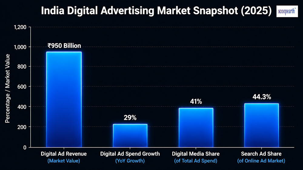 Indian Digital advertising market