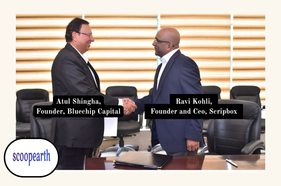 Scripbox acquisition announcement after acquiring Bluechip Capital’s mutual fund distribution business.