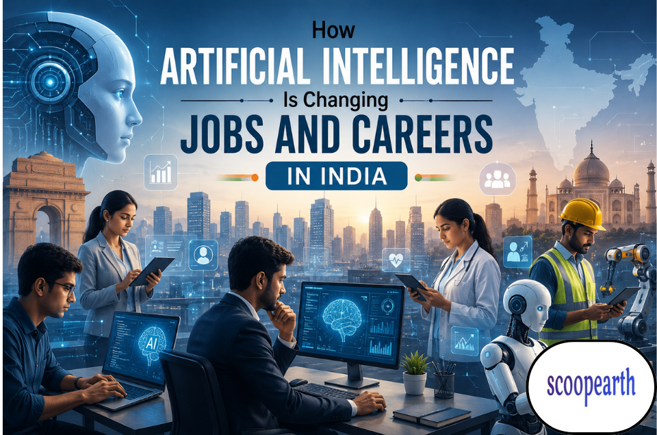 Professionals in India using artificial intelligence tools to improve workflow and career growth