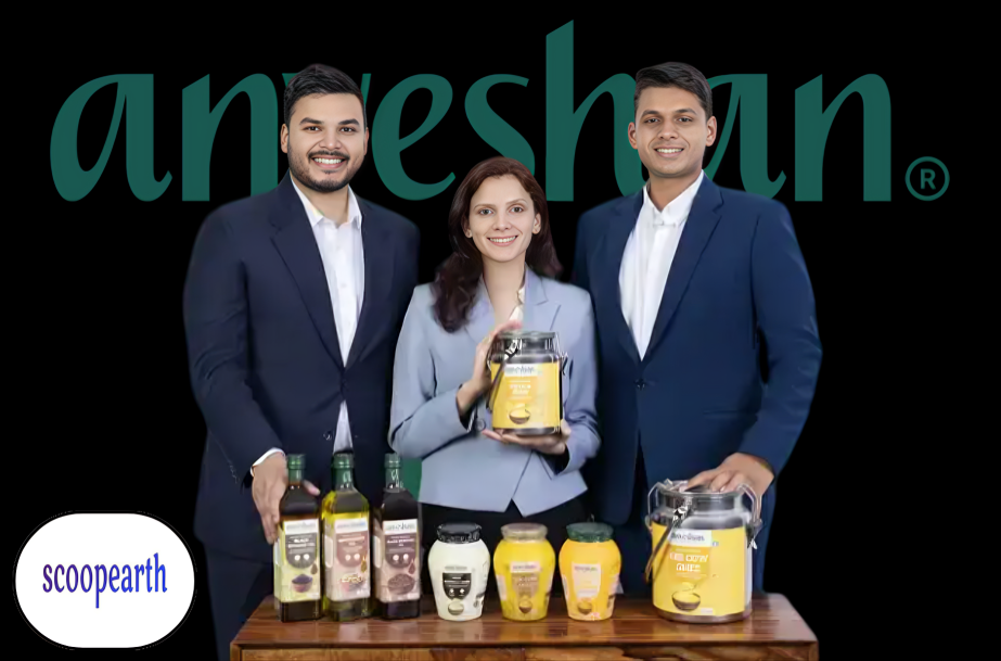 Anveshan Series B funding announcement after securing ₹150 crore led by Vertex Ventures.