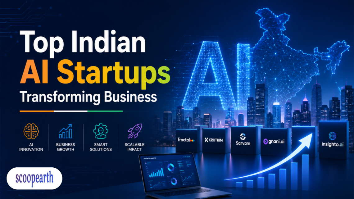 Top Indian AI startups transforming modern business and enterprise workflows