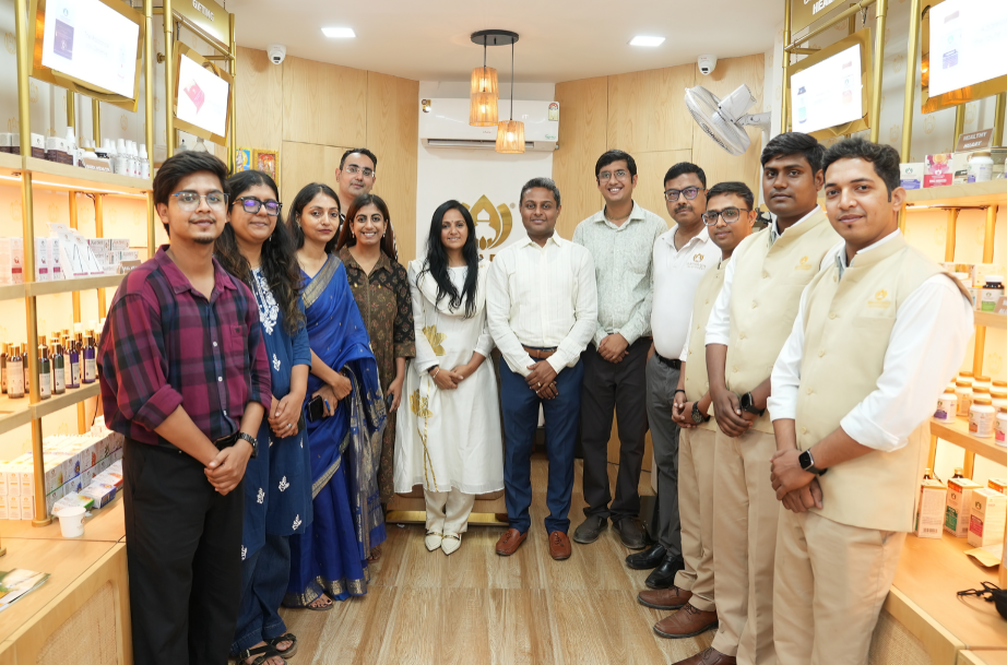 Maharishi Ayurveda flagship retail store opening in Green Park, Delhi