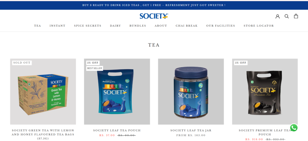 Society Tea 