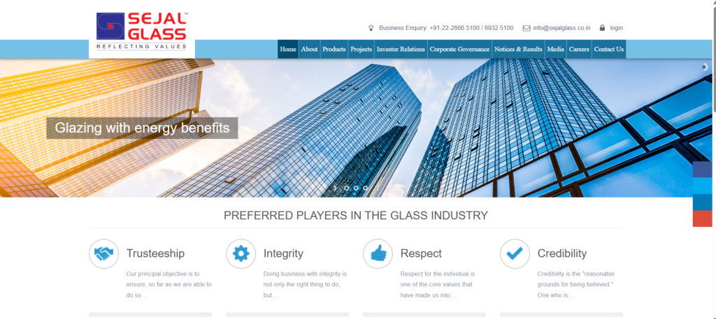 Sejal Glass Limited