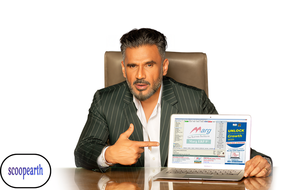 MARG ERP Signs Suniel Shetty as Brand Ambassador; Reinforces Its Leadership in Inventory & Accounting Software