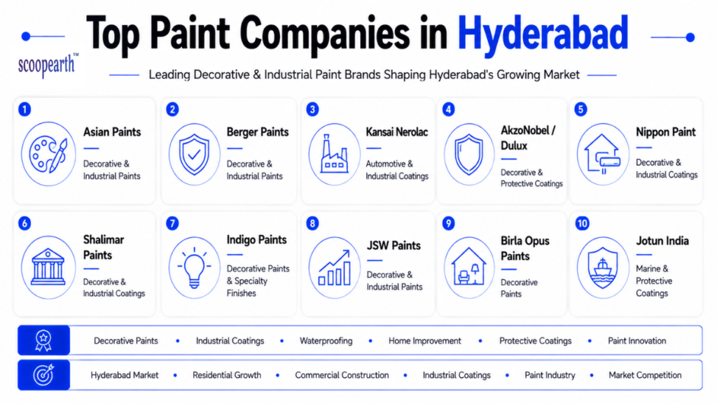 top paint companies in hyderabad