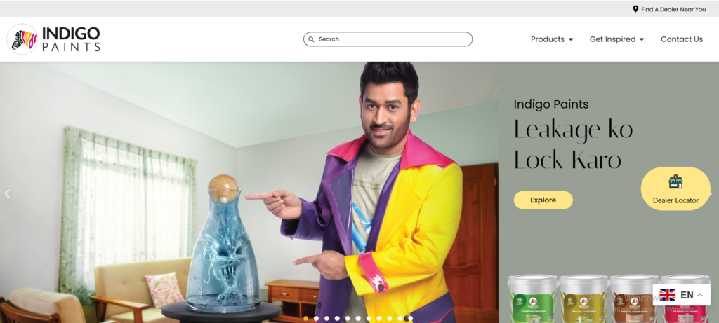 Indigo Paints