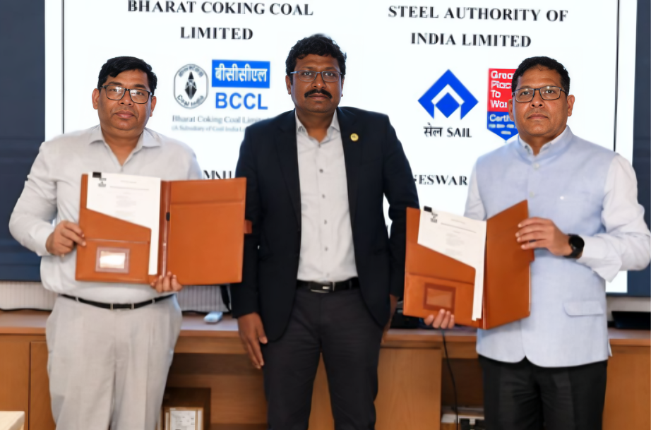 SAIL BCCL MoU for joint development of coal blocks