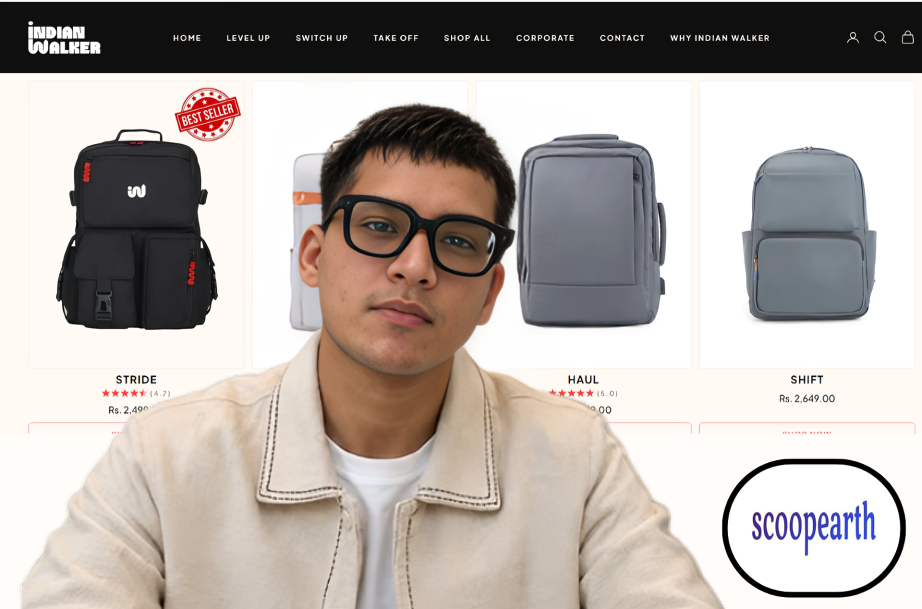 Indian Walker pre-seed funding at ₹20 crore valuation