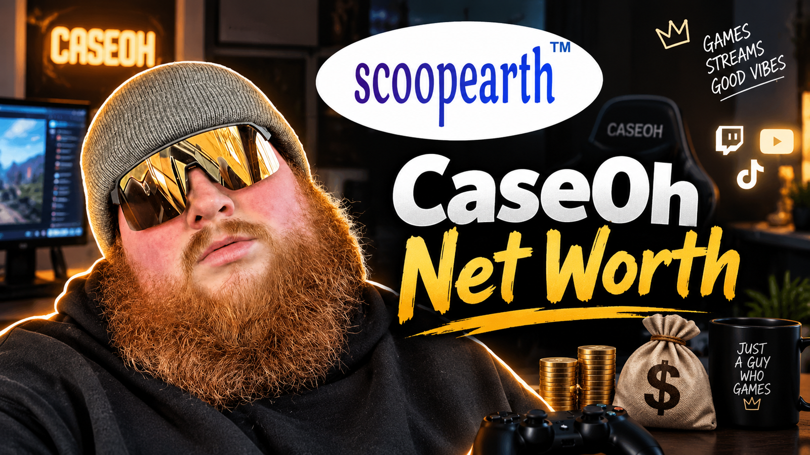 CaseOh Net Worth