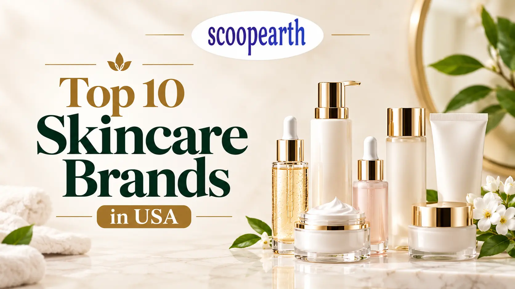 Top 10 Skincare Brands in USA
