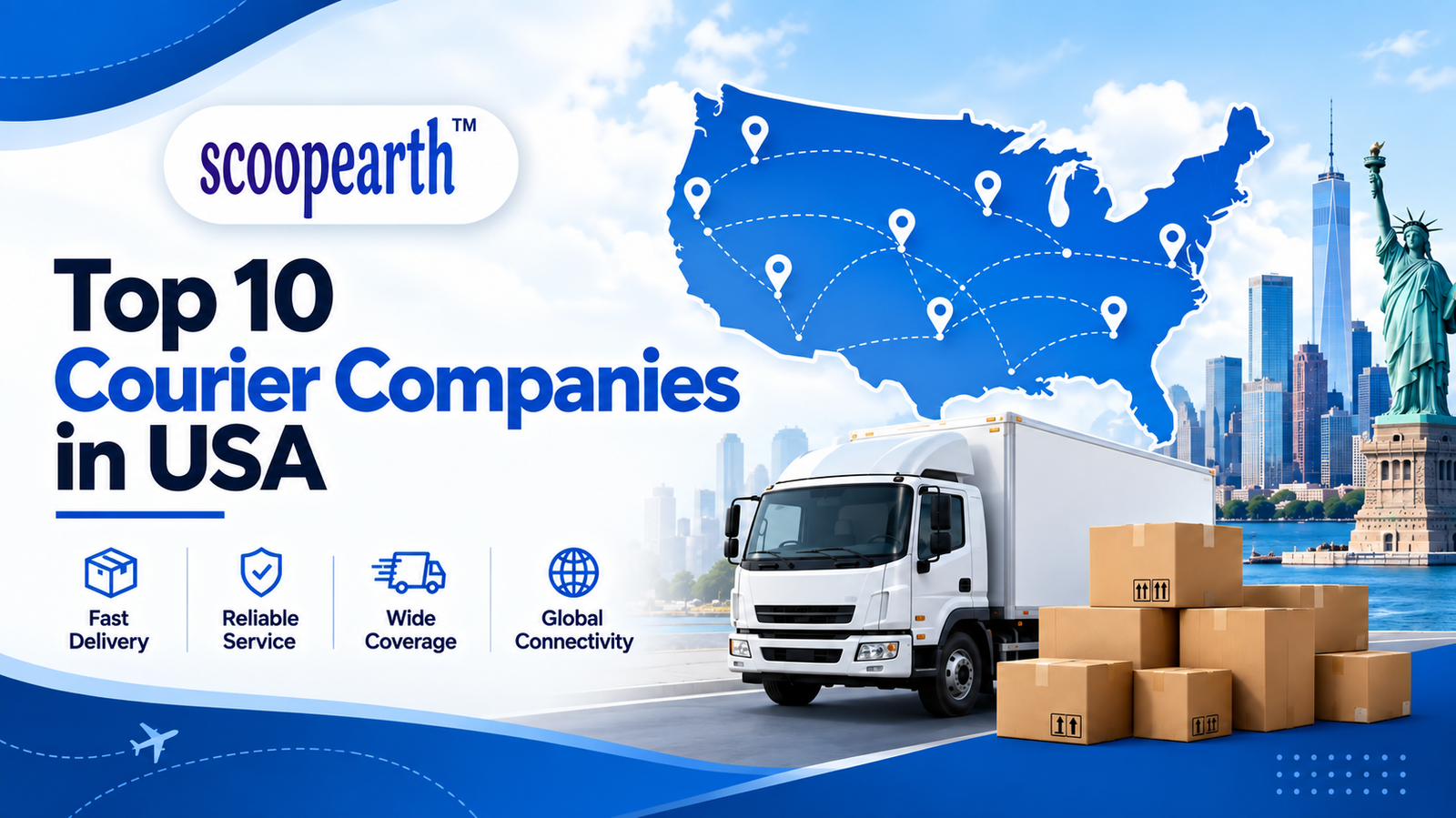 top 10 courier companies in USA