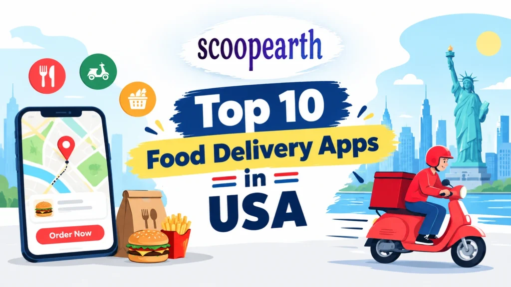 Top 10 Food Delivery Apps in USA
