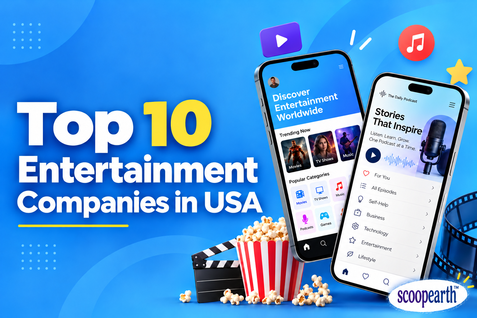 Top 10 Entertainment Companies