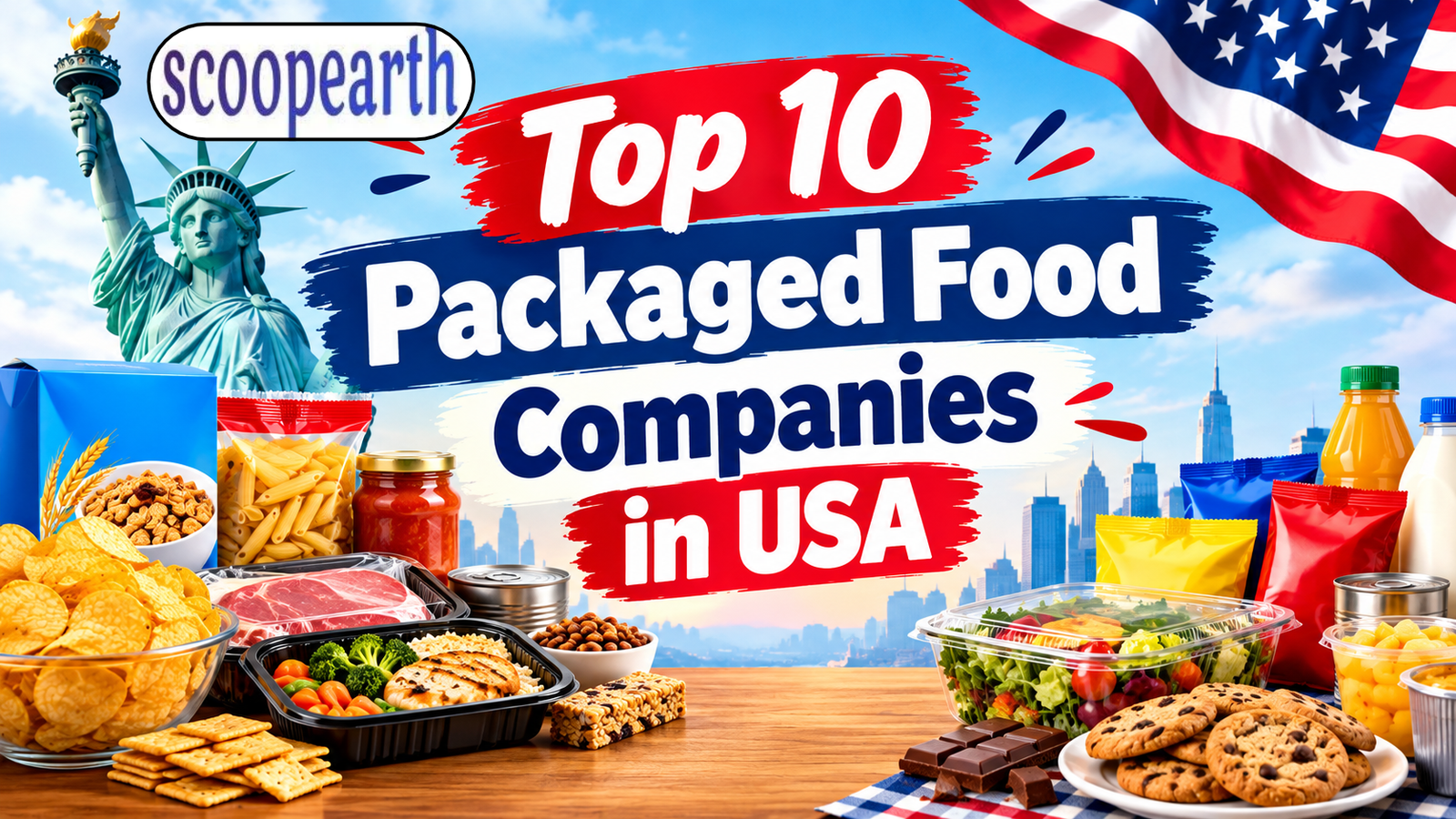 Top 10 Packaged Food Companies in USA