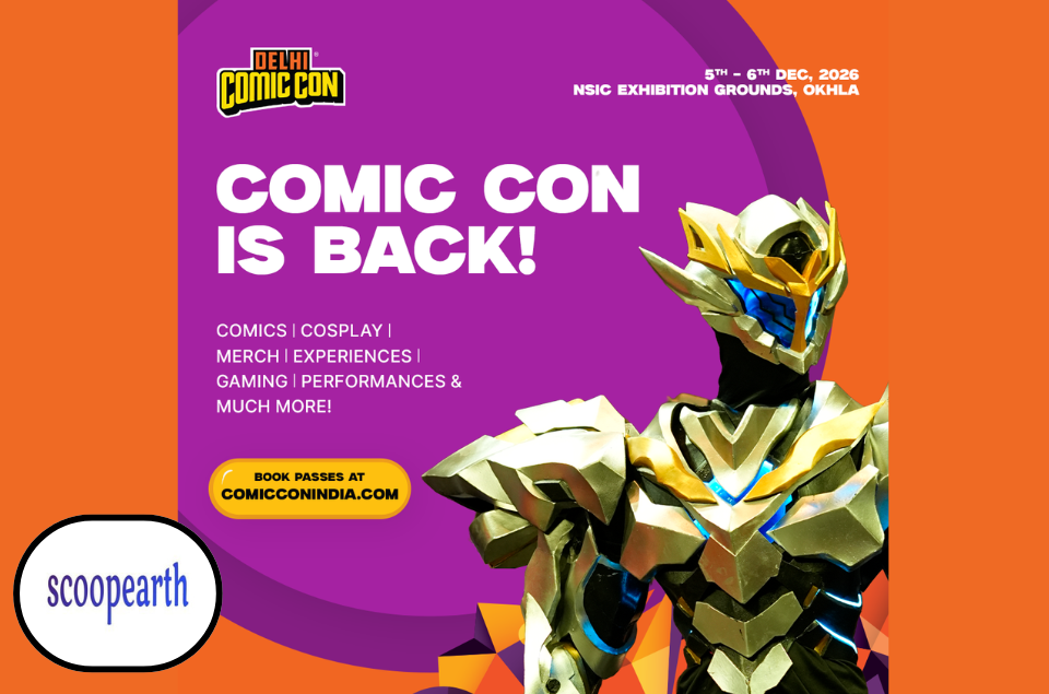 NODWIN Gaming announces Delhi Comic Con, calling fans to block December 5 – 6 to get Geeked Out!
