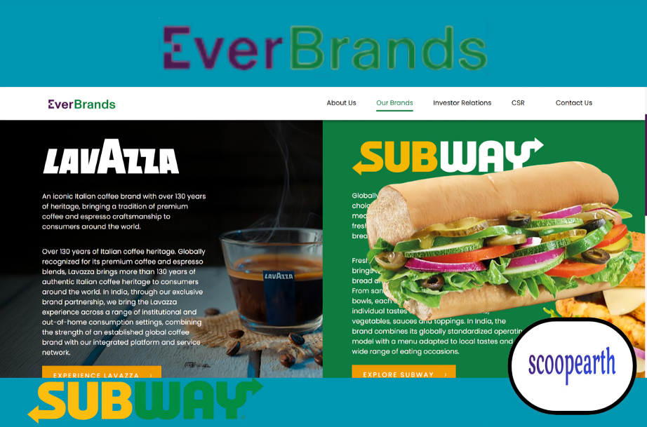 EverBrands files DRHP to raise ₹600 crore for Subway India expansion