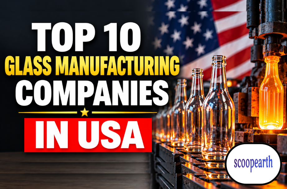 Top 10 glass manufacturing companies in the USA