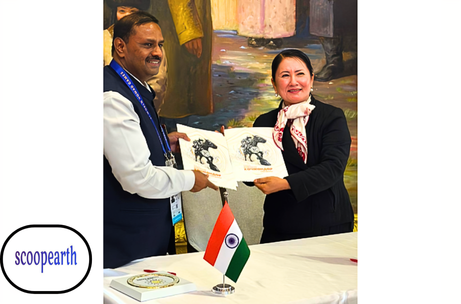 Modern Pythian Games signed a cooperation MOU with a Kyrgyz Government body during the ongoing 6th World Nomad Games