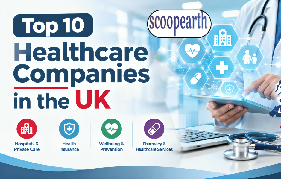 Top 10 Healthcare Companies in the UK