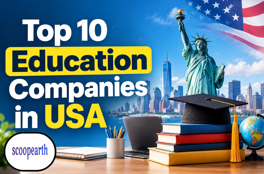 Top 10 education companies in USA