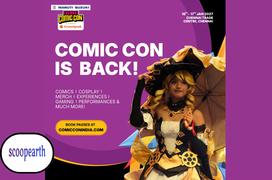 Chennai Comic Con 2027 at Chennai Trade Centre on January 16–17