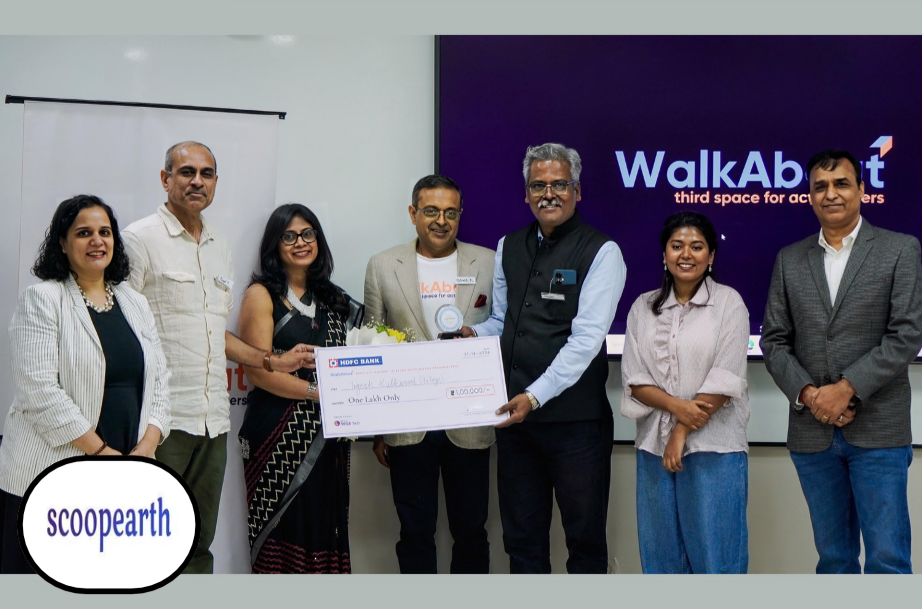 WalkAbout hosts Demo Day for India's first startup accelerator for entrepreneurs over 55 at SPJIMR Mumbai.