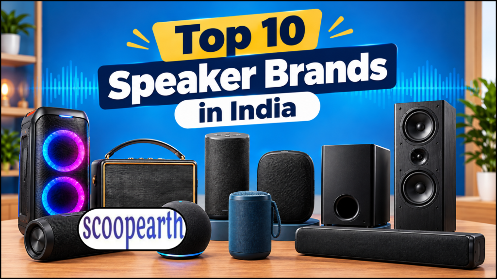 Top 10 Speaker Brands in India