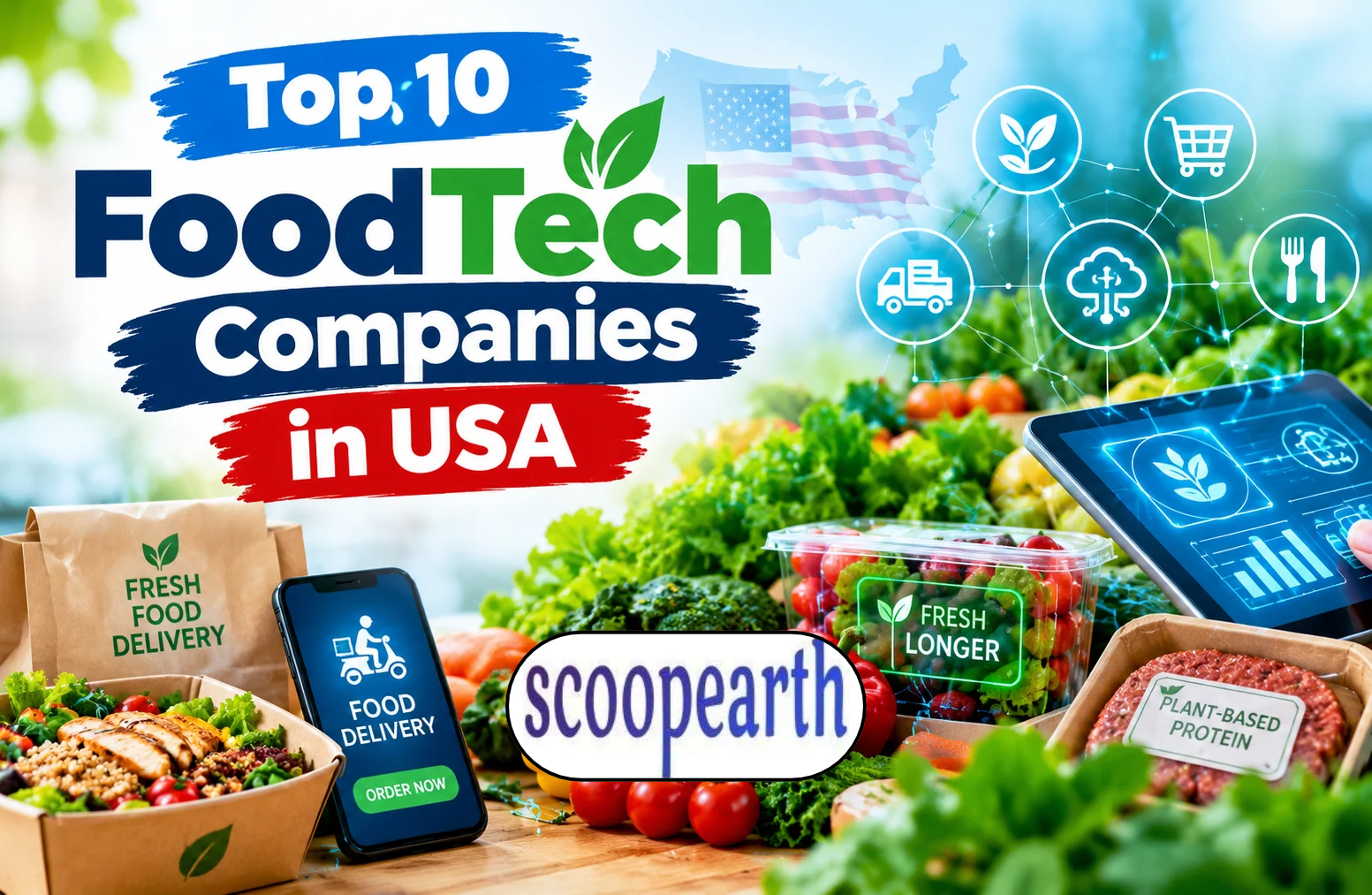 Top 10 FoodTech Companies in USA