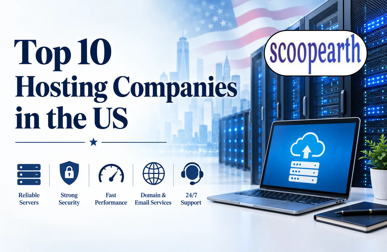 Top 10 Hosting Companies in the US