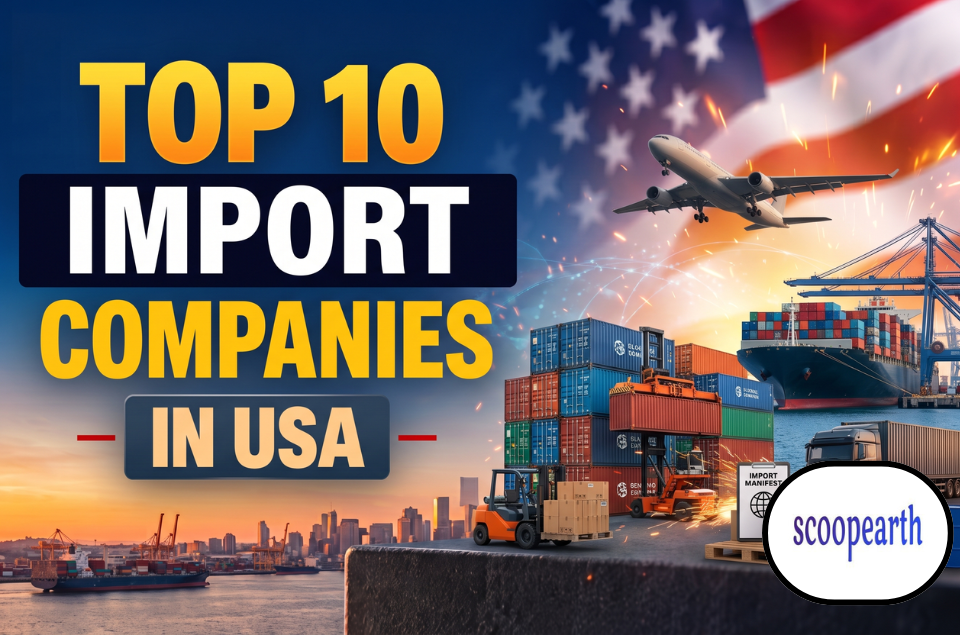 Top 10 import companies in USA and major businesses importing goods from global markets