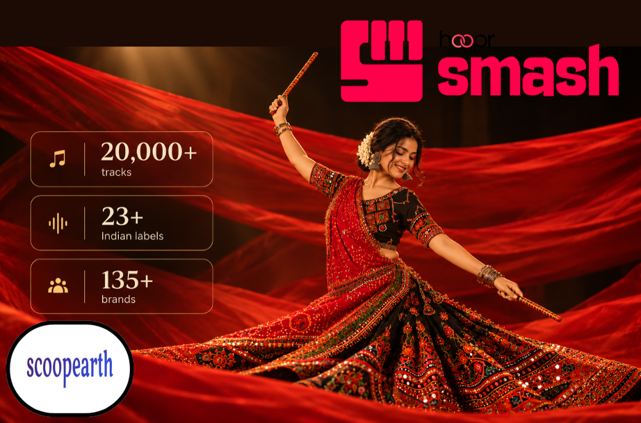 Hoopr enables brands to drive commerce and revenue through Garba and Diwali festive music