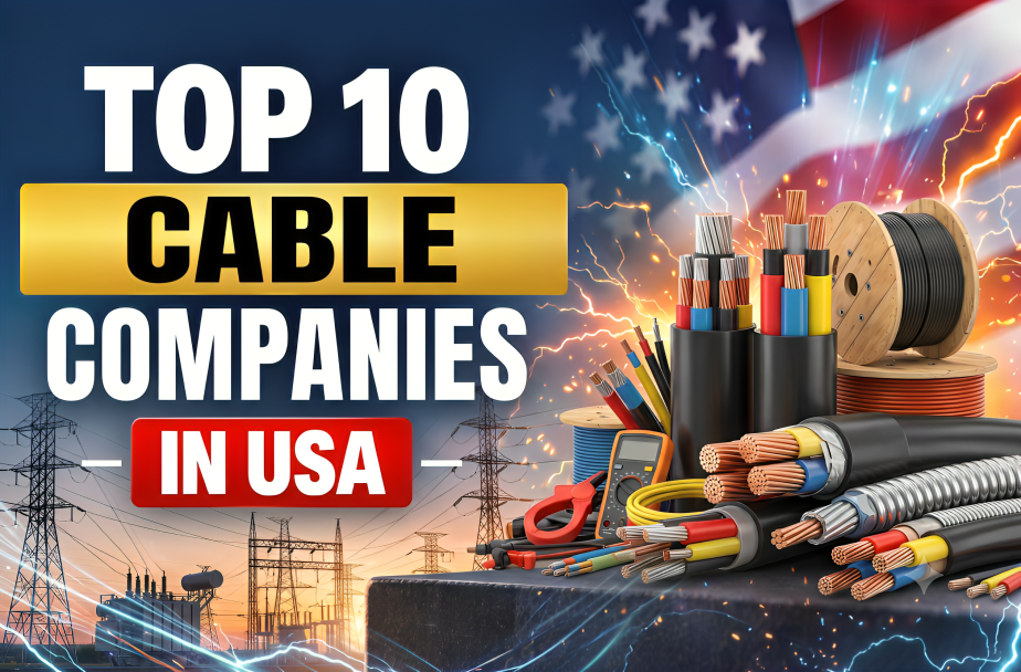 Top 10 cable companies in the USA featuring cable television and internet connectivity