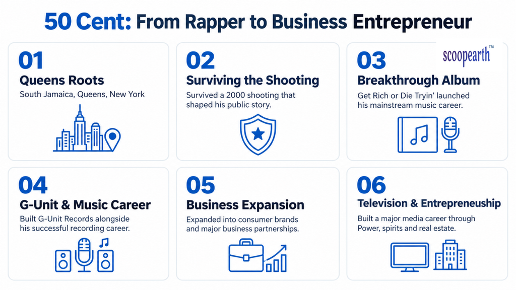 50 Cent: From Rapper to business entrepreneur
