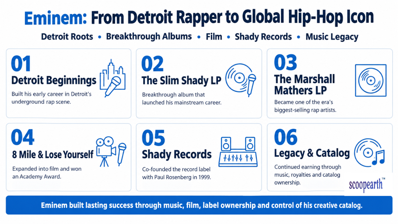 Eminem: From Detroit Rapper to Global Hip-Hop Icon