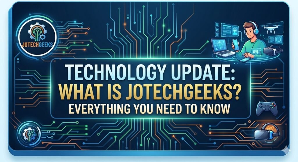 Technology Update JotechGeeks covering technology news and latest tech trends